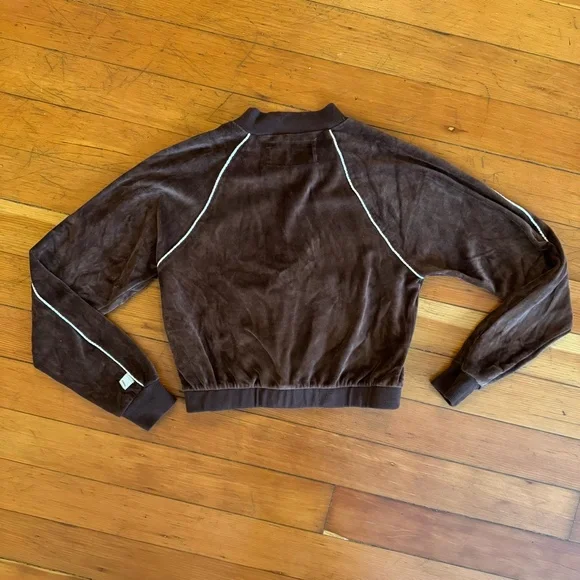 RSQ Terrycloth Bomber Zip Up - Picture 2 of 5